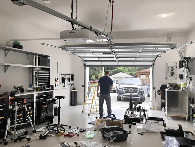 Garage door opener installation by Southbury Garage Door Repair in Southbury