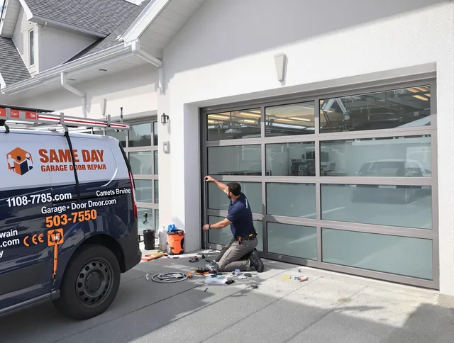 Same-day garage door repair service by Southbury Garage Door Repair in Southbury